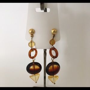 Glass beads earrings